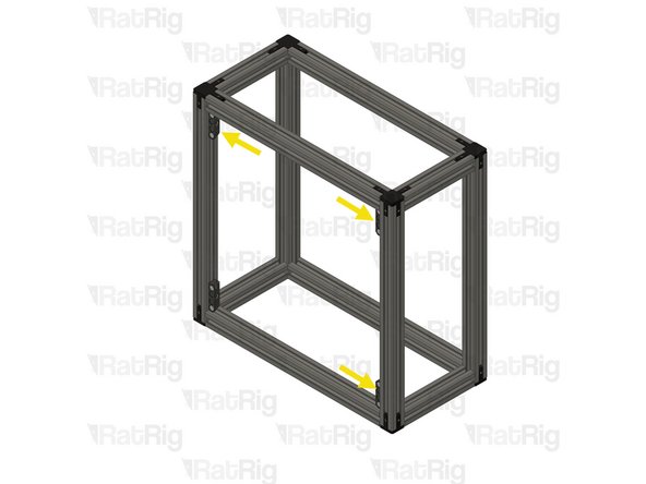 Position the remaining magnet mount assemblies as shown.