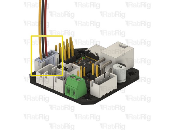 Micro JST 5pins provided with the EBB42 Toolboard package