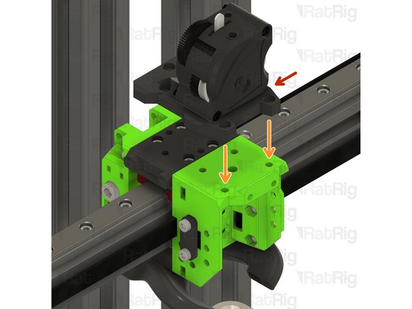 Bondtech LGX Lite assembly from Step 9
