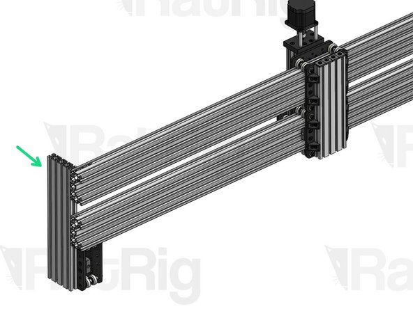 Repeat this Step on both sides of the C-Beam.