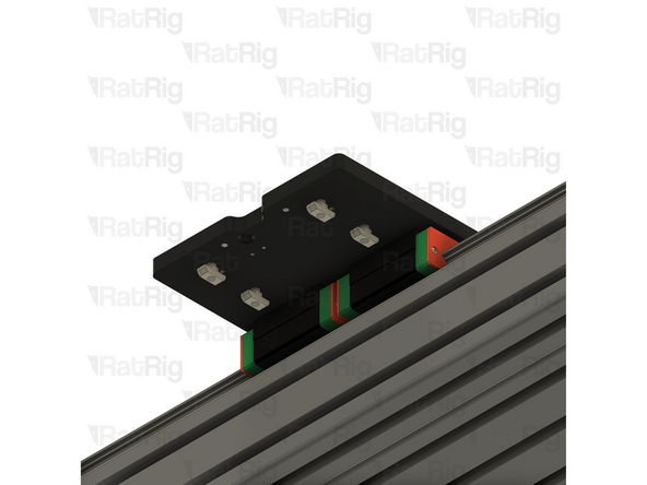 Loosely thread the 4040 T-Nuts on to the M6x16 screws. Do not tighten them at this point.