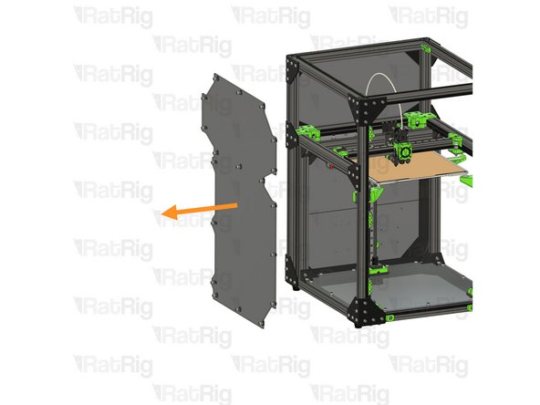 It may take some slight wiggling of the M6 Cap Head Screws to allow the 3030 T-nuts to come free from the extrusion slot