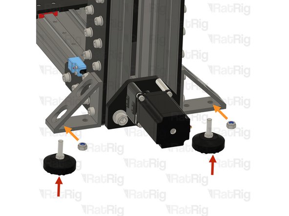 Leveling Feet for 3030 - M8 x 30mm