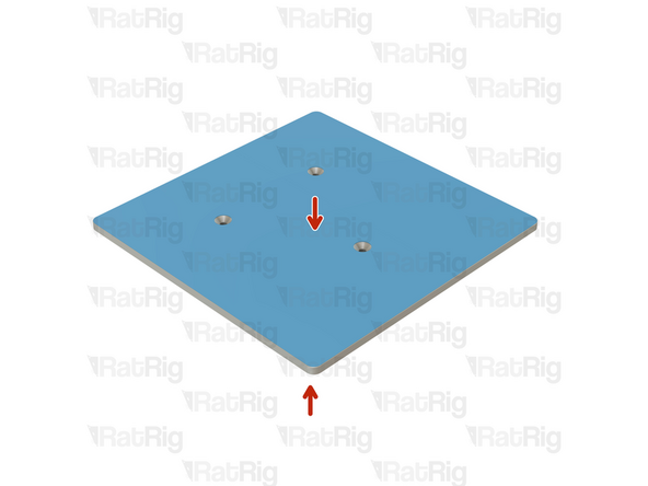 To prevent scratches, the bed plate is shipped with a protective film on both sides.