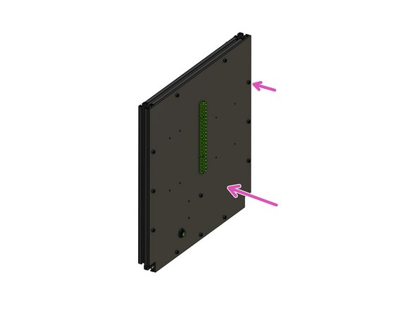 CAUTION: Panel should not be thicker than 4mm, or it will not fit.
