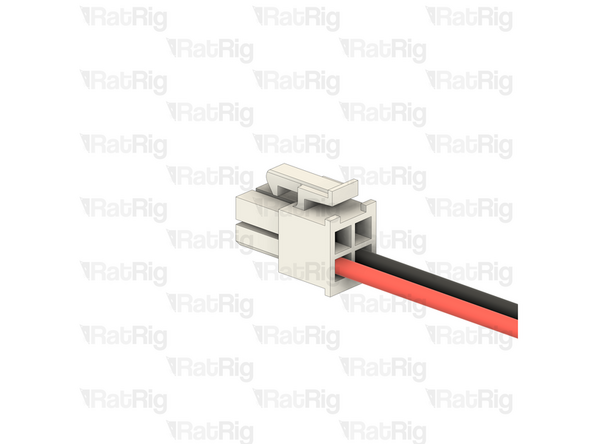 Please note: Make sure the Molex Micro-Fit connector is oriented as shown (with the locking tab at the top)