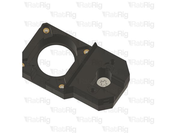 Tighten the Chicago bolt by fastening the male end to the female end, ensuring both ends are securely connected.