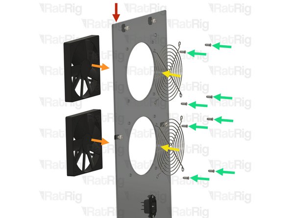 Right panel assembly