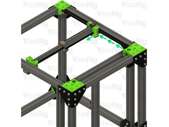 Feed the belt behind the left xy_joiner