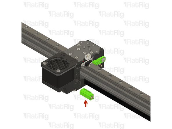 Make sure the belt is properly seated on all idlers and pulleys