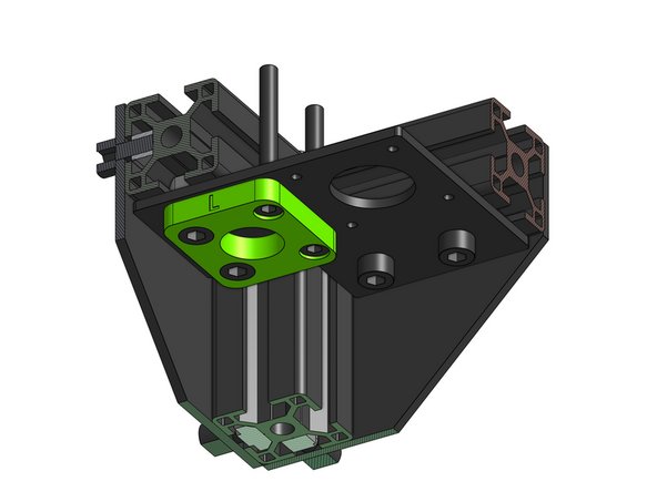 The T-Nuts need to rotate within the 3030 extrusion for a secure attachment