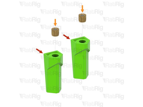 It is recommended to remove the sacrificial layers by using a correctly sized drill, screwdriver, or hex key