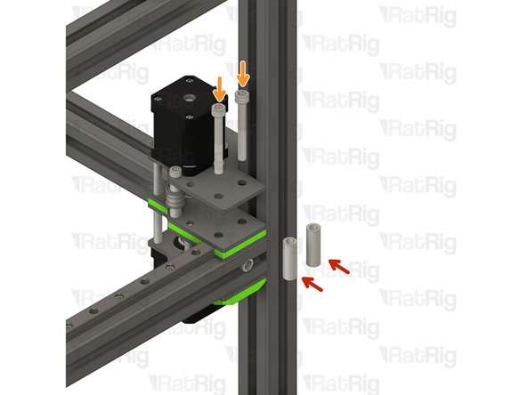 2x Aluminium Spacer 6x10x30mm