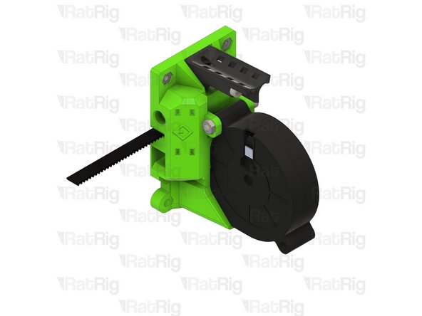 Install the 5015 fan into the cartesian_back printed part as shown