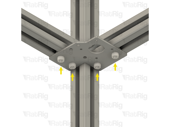 Make sure the plate is fully seated against the 3030 extrusion