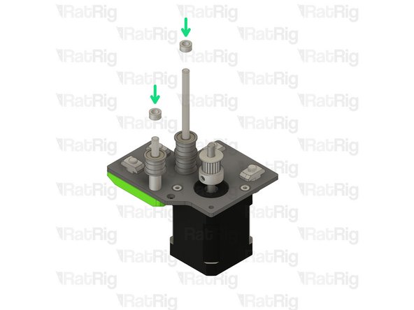 F695ZZ Ball bearing (Flange at the bottom)