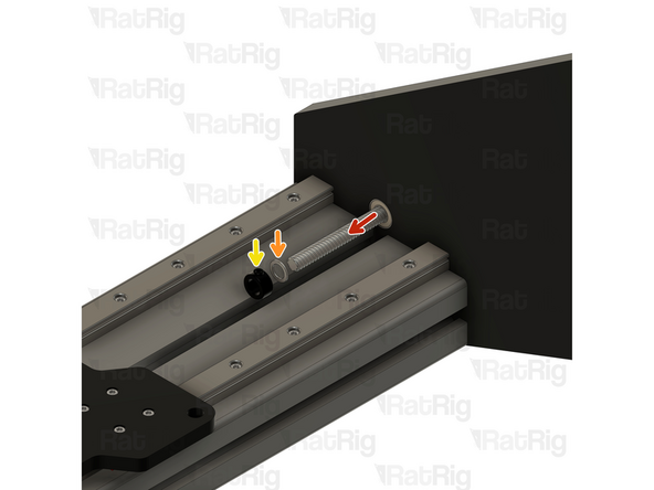 While performing this step, make sure to support the Lead Screw to prevent it from bending