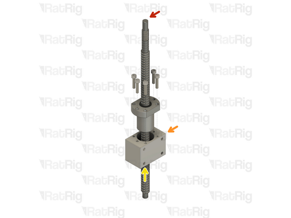 300mm 1204 Ball Screw