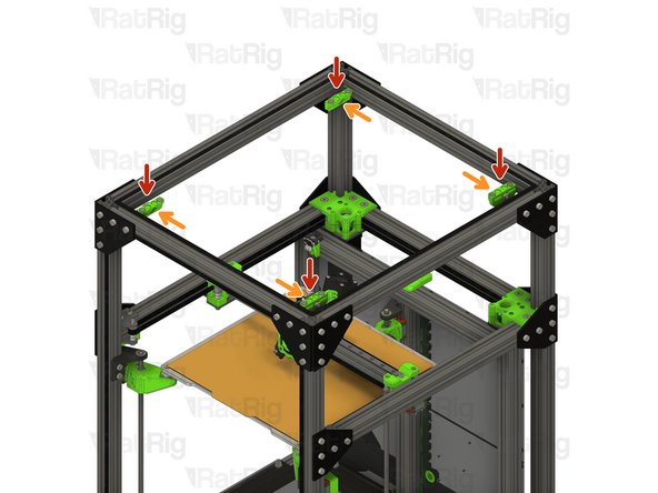Frame magnet mount assembly from Step 4