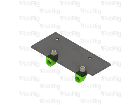 Assemble 4 shelf support printed parts.