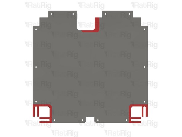 A 2D printable template, as well as a modified rear motor trim are provided on the V-Core 3.0 to 3.1 Upgrade Page