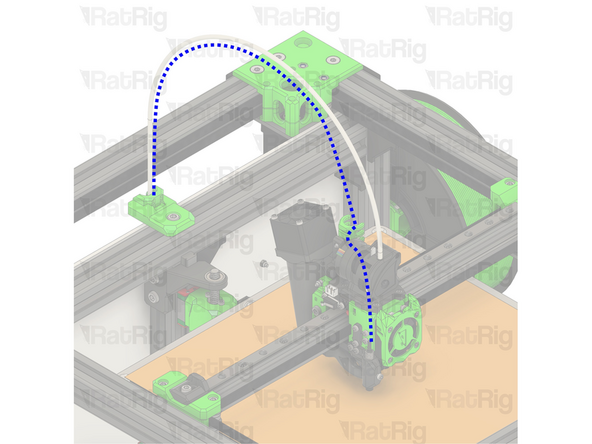 Route the cable accordingly.