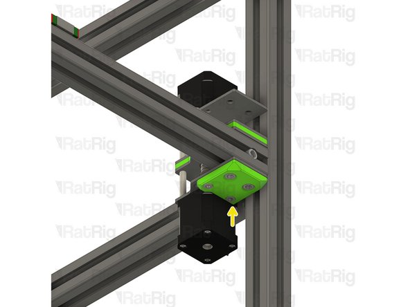 Hold the Locking nut with the appropriate size wrench.