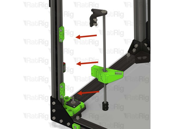 Reinstall the Z-axis transmission subassembly