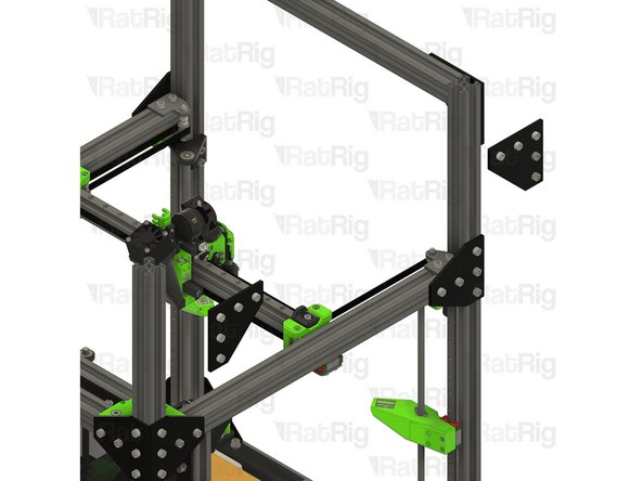 Corner plate assembly from Step 23 &amp; 27