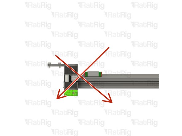 Linear rail assembly from the previous Step