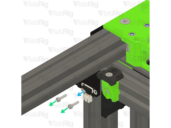Remove the M6x12 Cap Head Screw