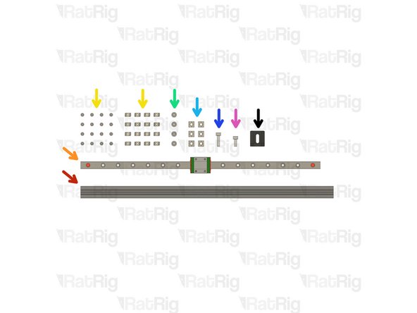 1x 422mm 2020 Extrusion