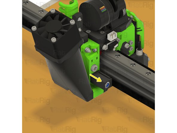 Lower CoreXY belt tensioner