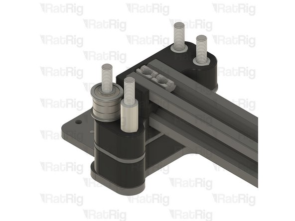 F695ZZ Ball Bearing (Flange at the bottom)