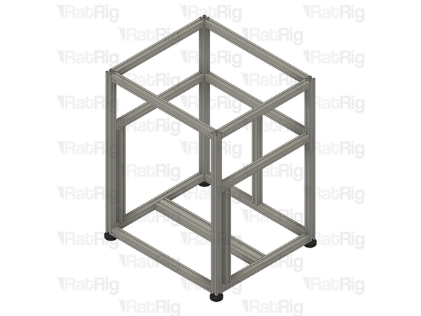 Adjust each foot so that the frame sits level and does not wobble