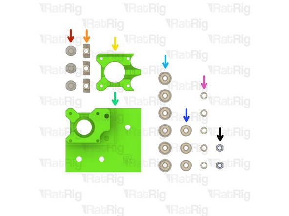 3x M6x14 Countersink Screw