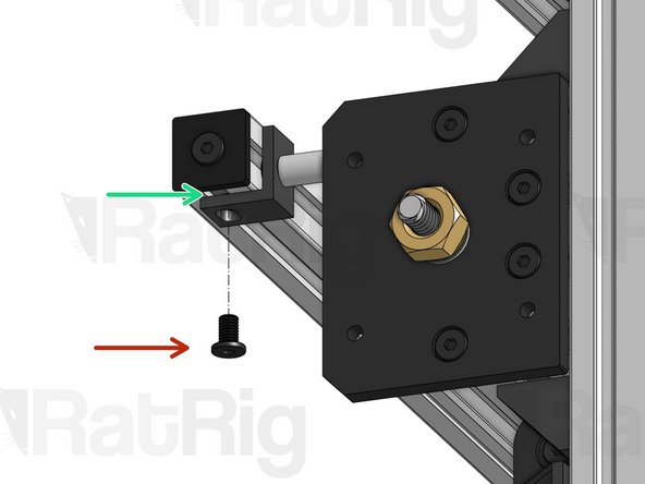 Low Profile Screw M5x8mm