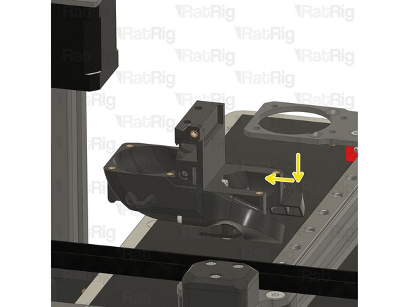 Remove the 4028 part cooling fan