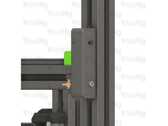 Tighten the Screw to secure the tensioner arm in place