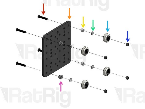Low Profile Screw M5x27mm