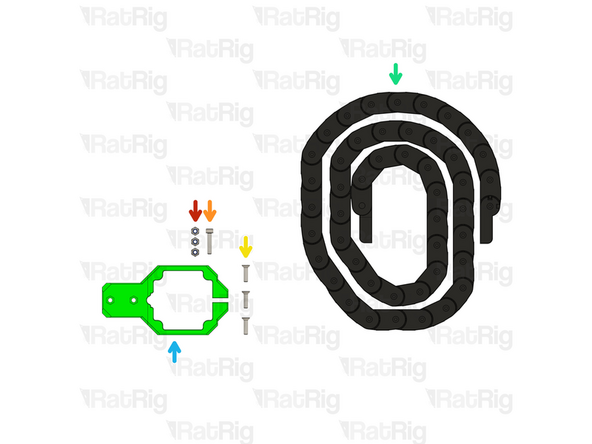 3x M4 Nylon Locking Hex Nut