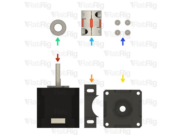 1x 40mm NEMA17 Stepper Motor