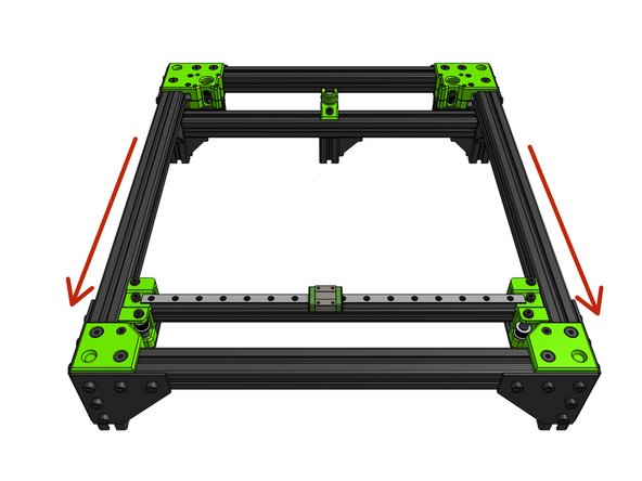 This step assumed you left the Y MGN rails screws loose
