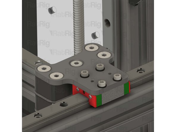 Install an M3 washer onto each M3x8 Cap Head Screw, then into the marked holes in the XY joiner plates