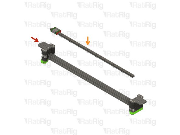 X-Axis Gantry Assembly from Step19