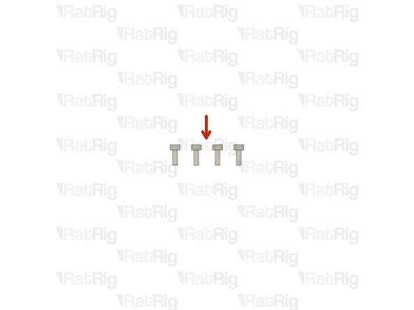 4x M3x8 Cap Head Screw