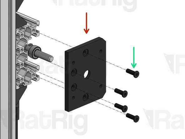 C-Beam Motor Mount Plate