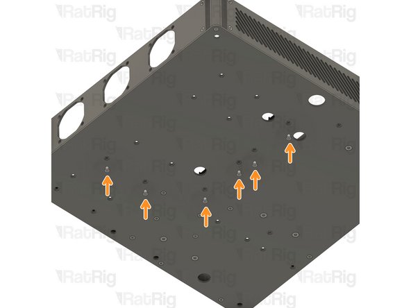6x M3x6 Countersink Screws