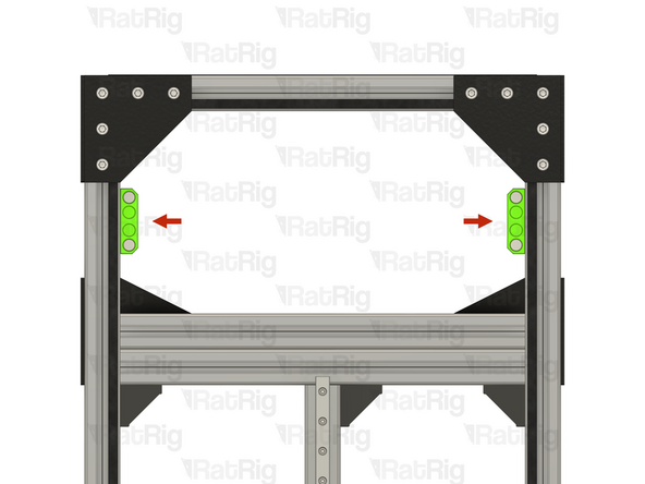 Due to a clearance issue on the V-Core 3.1 200 size only, it is necessary to relocate the upper door panel magnet holders to allow the front tensioners to be installed