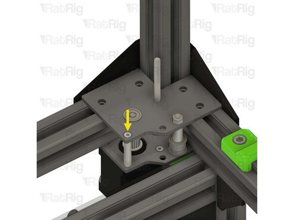 Hold the locking nut with the appropriate size wrench